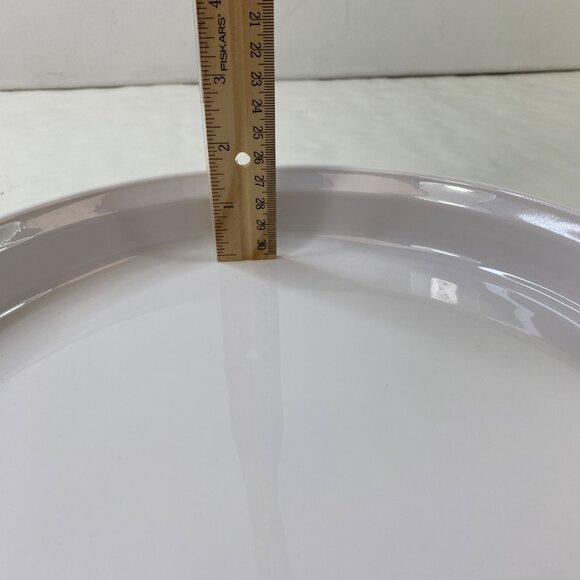 Corning Ware French White Pie Plate Fluted 10.5" Round Quiche Baking Dish - Picture 7 of 7